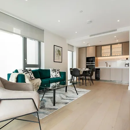 Battersea Power Station 2 Bed Close To Harrods Londres Exterior foto