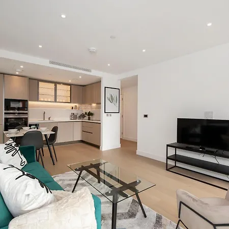 Battersea Power Station 2 Bed Close To Harrods Londres Exterior foto